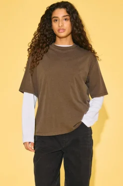 Nmkarla S/S Washed T-Shirt