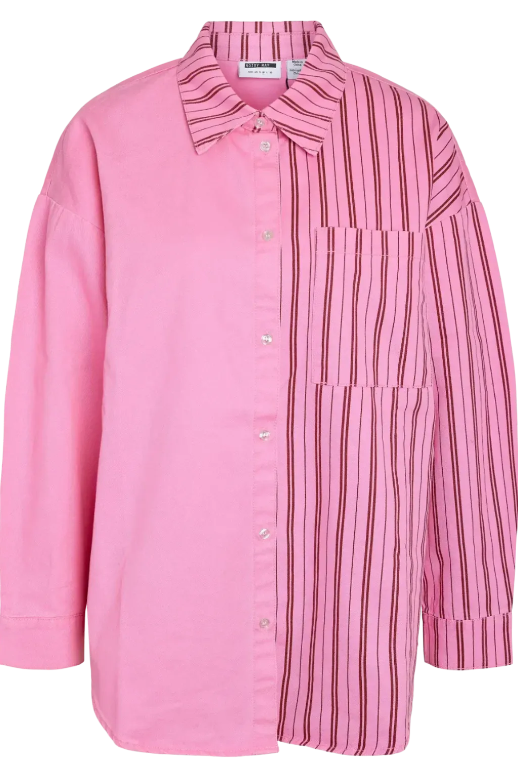 Nmkatri L/S Oversized Shirt Color