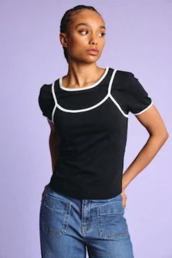 Noisy May Nkerry / Doube ayer Top /Tnt14 | T-Shirts & Toppar