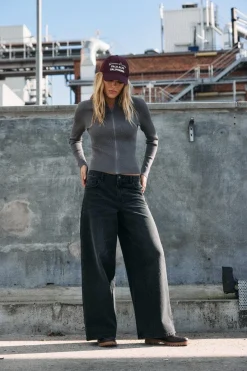 Noisy May Nmkettie Nw Wide Leg Jeans Vi559Bl | Jeans, Leggings & Byxor