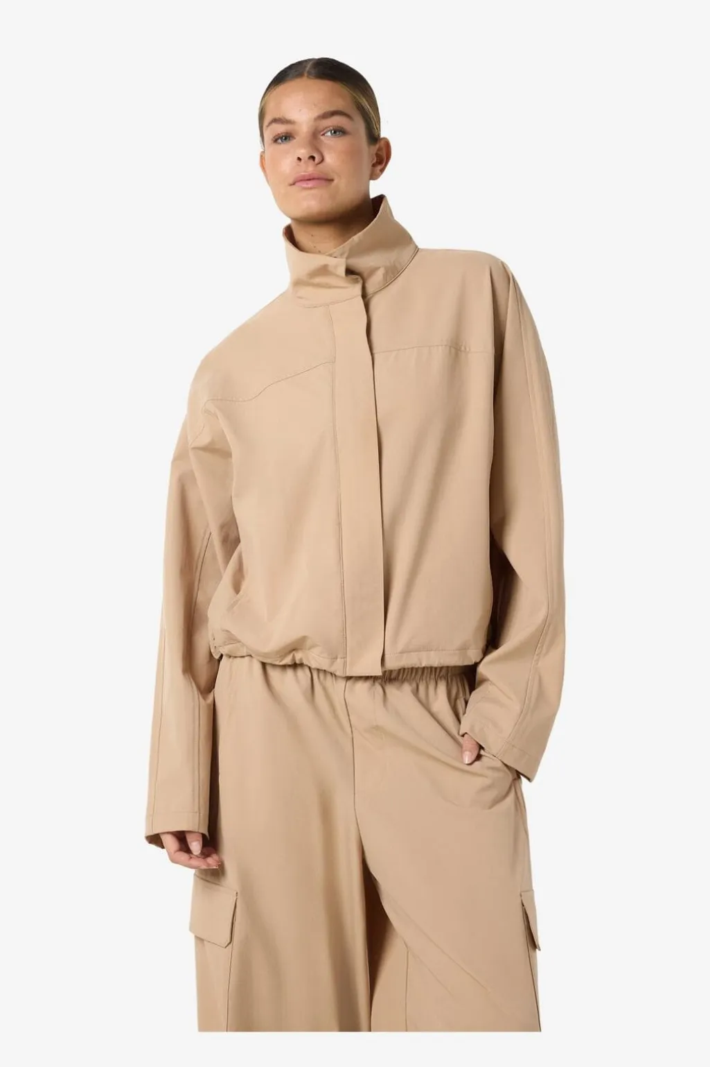 Nmkirby L/S Highneck Zip Jacket