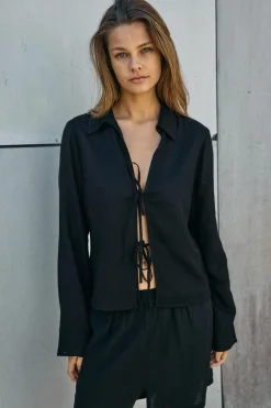 Noisy May Neiani / Tie Top Fwd | Blusar & Skjortor|Set
