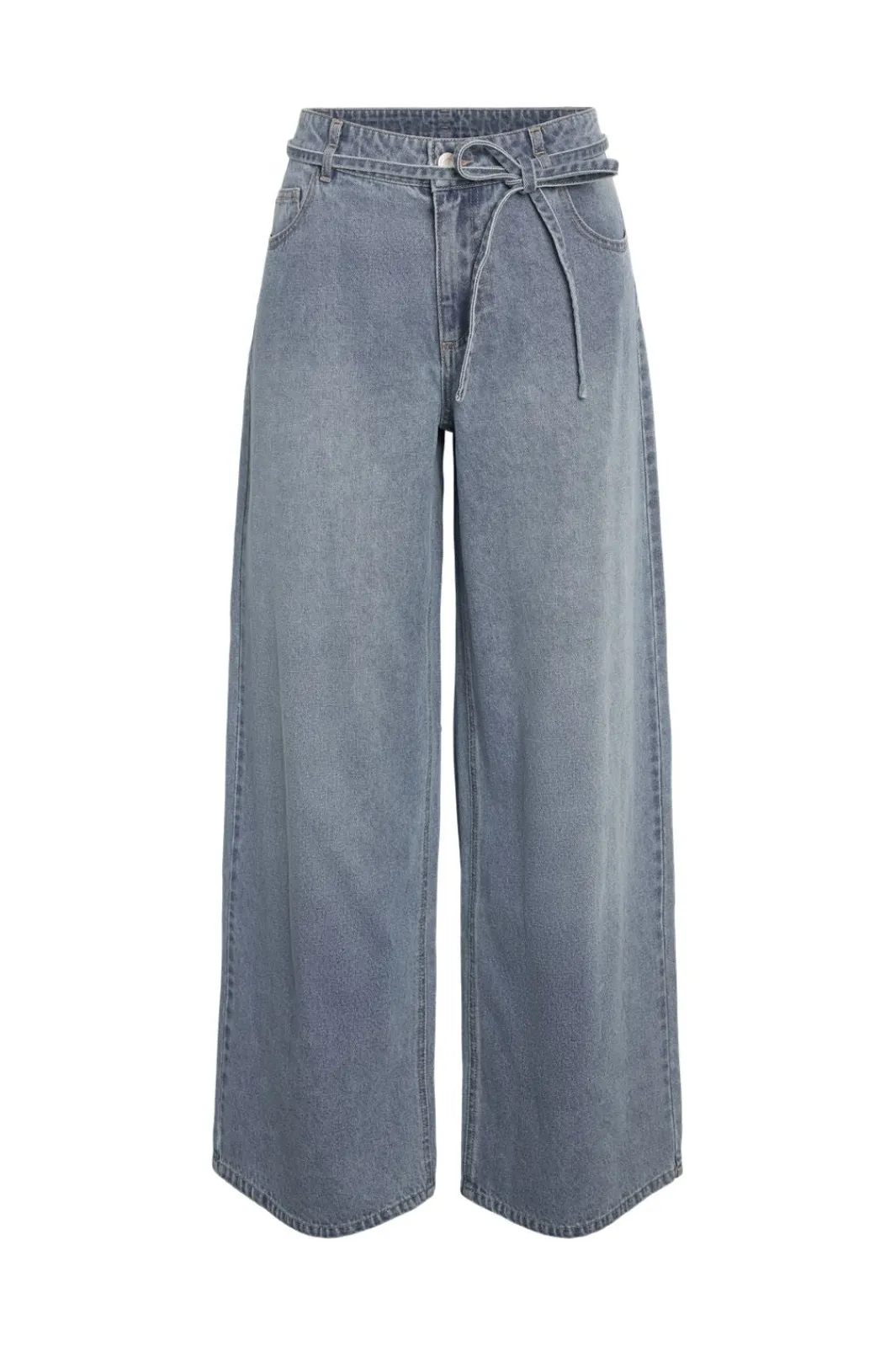 Noisy May Nmmaisy Nw Belt Loose Jeans Bs031Lb | Set|Jeans, Leggings & Byxor