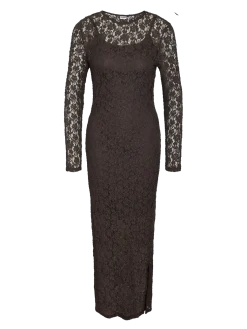Nmmiriam L/S Maxi Lace Dress