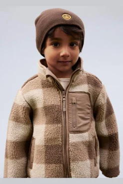 Name It Nmmmonico Sherpa Jacket Check | Barn Jackor & Kappor