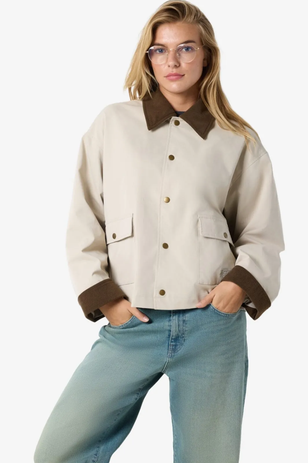 Noisy May Nnora Corduroy Coar Jacket | Ytterkläder & Jackor