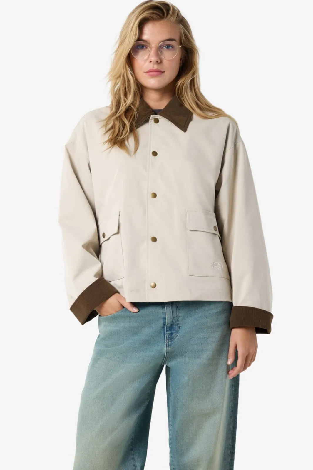 Noisy May Nnora Corduroy Coar Jacket | Ytterkläder & Jackor