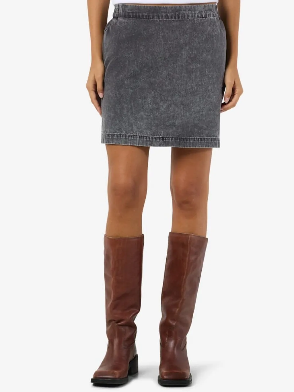 Nmoregon Denim Skirt Bs038Bl