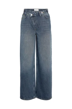 Noisy May Nmsabine Nw X Over Wide Jeans Fo090Mb | Jeans, Leggings & Byxor