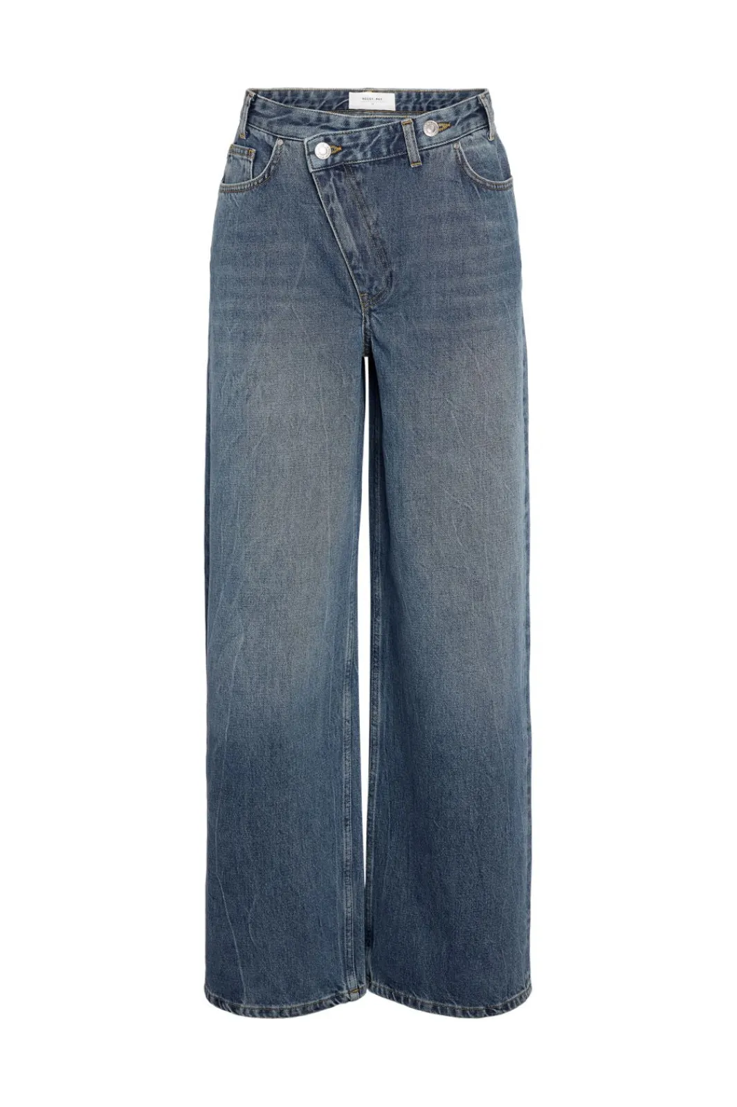Noisy May Nmsabine Nw X Over Wide Jeans Fo090Mb | Jeans, Leggings & Byxor