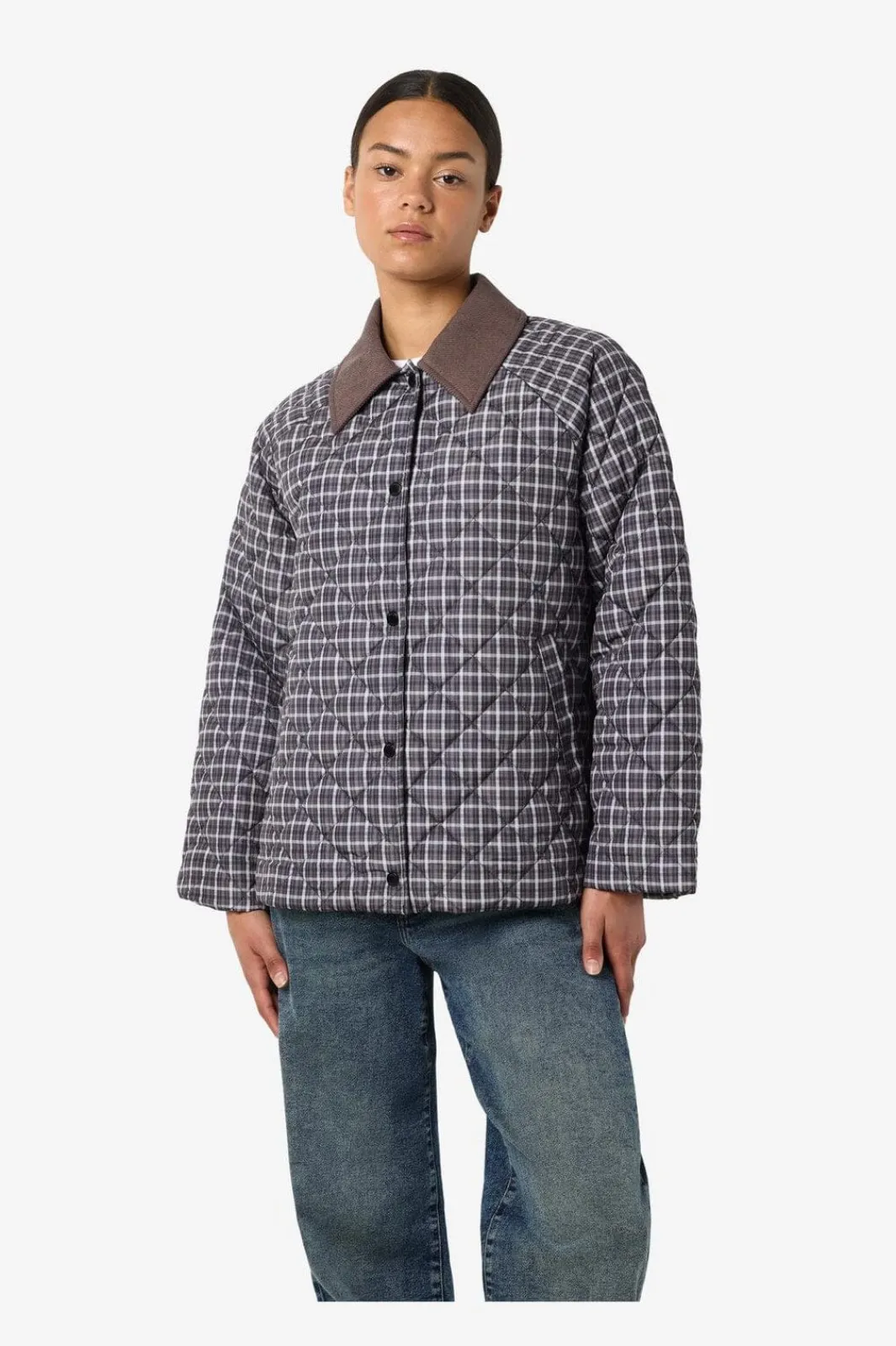 Noisy May Nvaey Quited Jacket Dd Fwd | Ytterkläder & Jackor