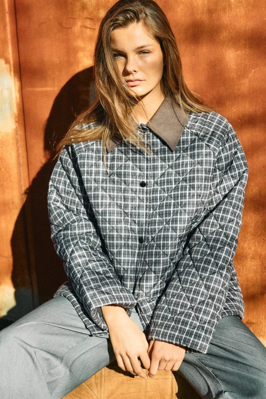 Noisy May Nvaey Quited Jacket Dd Fwd | Ytterkläder & Jackor