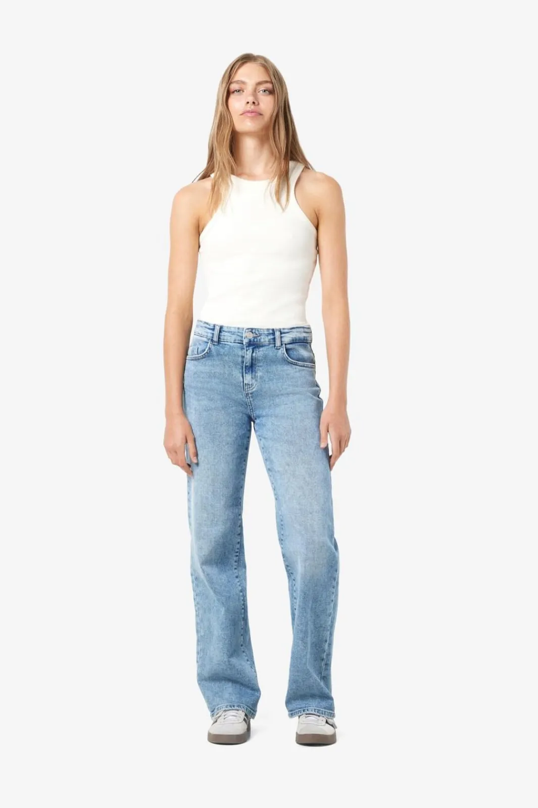 Noisy May Nmyolanda Nw Wide Jeans Az236Lb Fwd | Jeans, Leggings & Byxor
