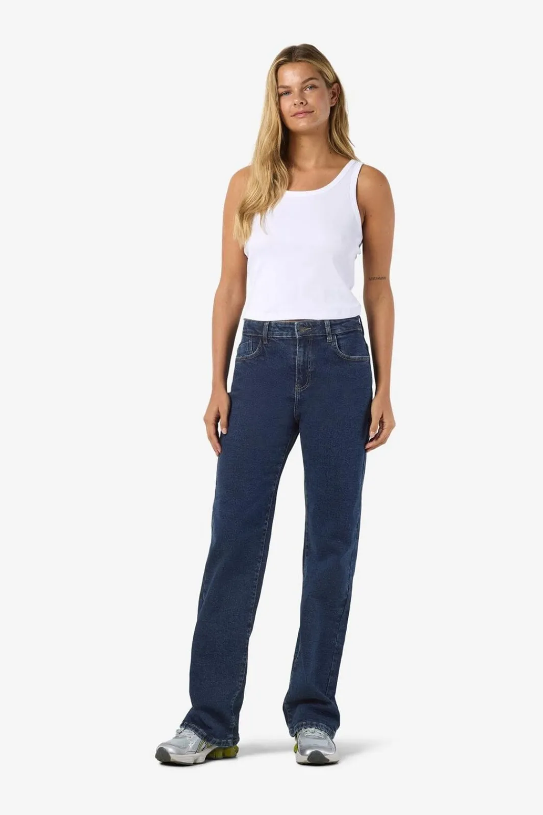 Noisy May Nmyolanda Wide Str Az365Db Fwd | Jeans, Leggings & Byxor