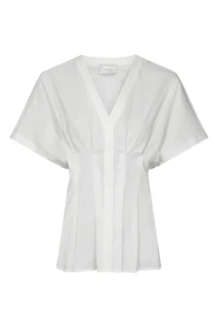 Neo Noir Nnadamma Poplin Blouse 169004 | Blusar & Skjortor
