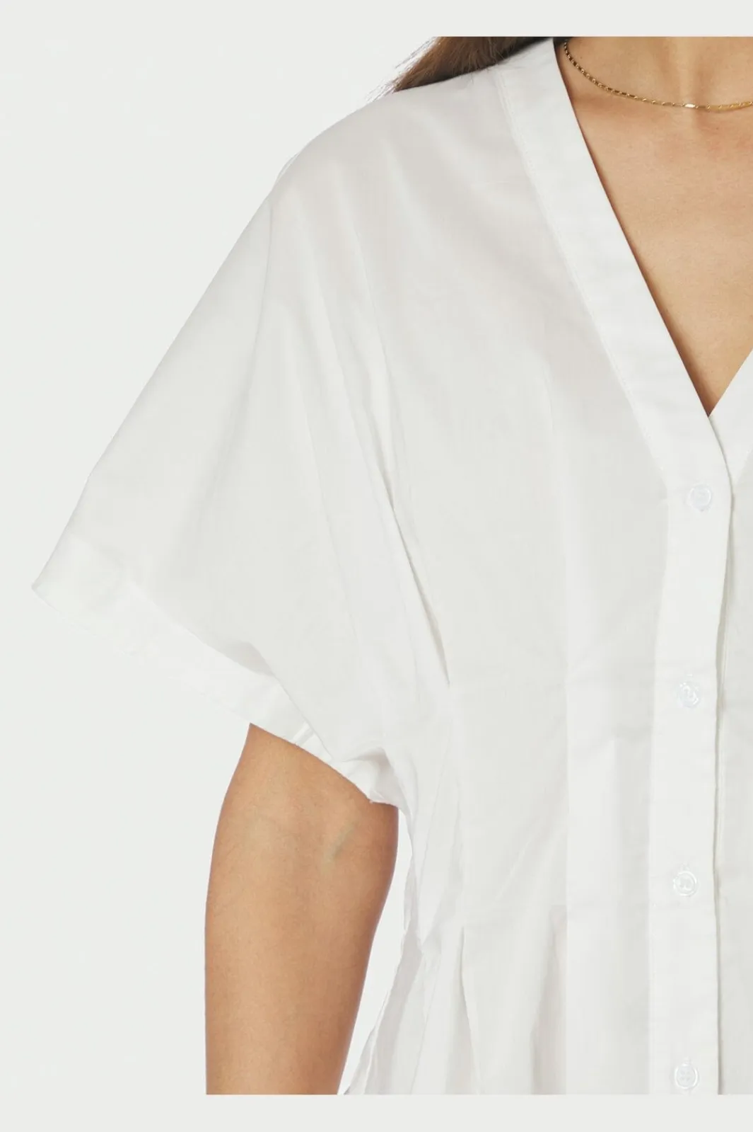 Neo Noir Nnadamma Poplin Blouse 169004 | Blusar & Skjortor