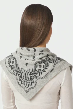 Neo Noir Nnadelina Paisley Knit Scarf 169506 | Halsdukar