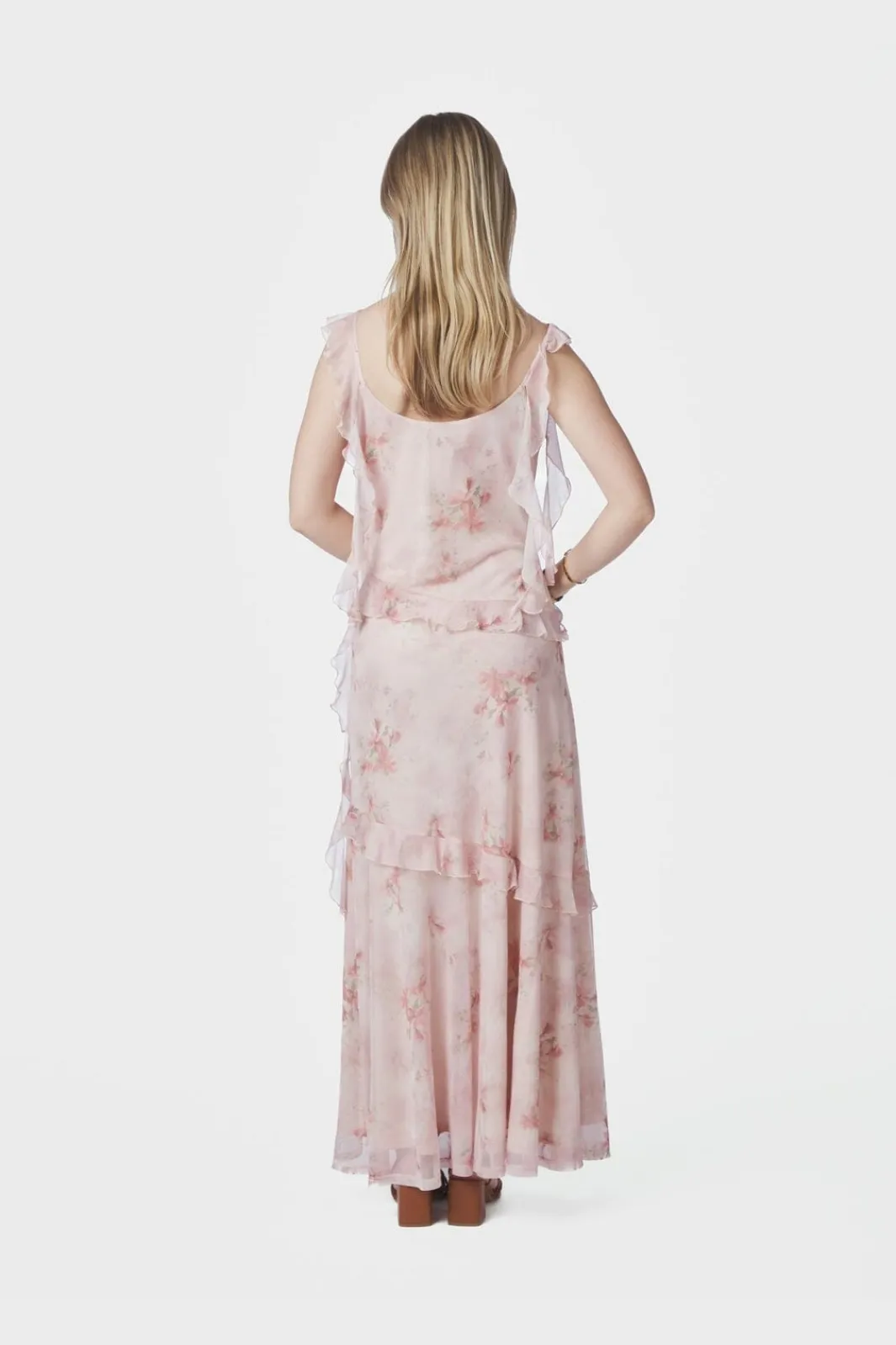 Neo Noir Nnadelle Frill Mesh Dress 169391 | Klänningar