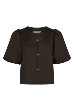 Neo Noir Nnaisa Dull Satin Blouse 164658 | Blusar & Skjortor