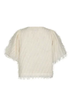 Neo Noir Nnaisa Frilly Blouse 167582 | Cardigans