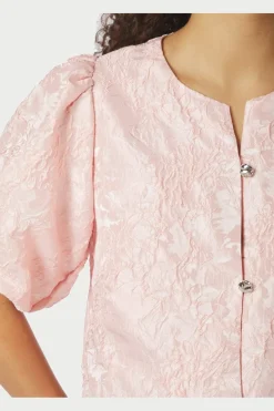 Neo Noir Nnaisa Soft Brocade Blouse 168844 | Cardigans