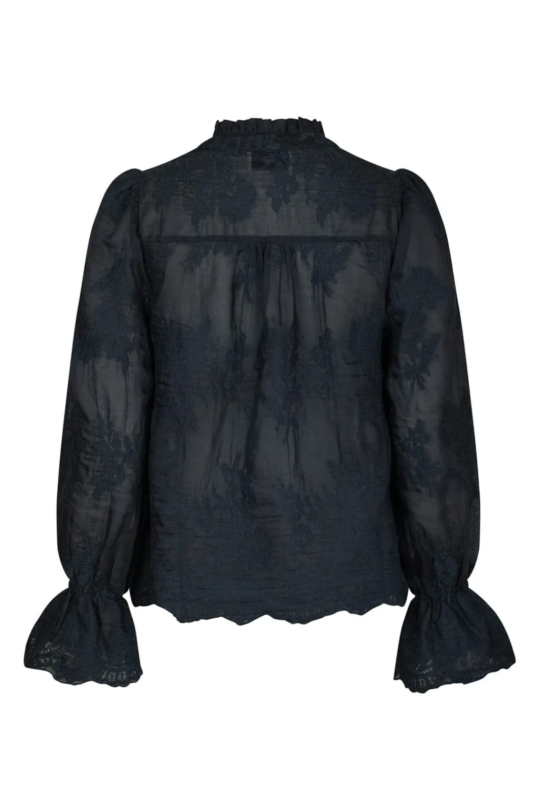 Neo Noir Nnamara Big Embroidery Blouse 163032 | Blusar & Skjortor