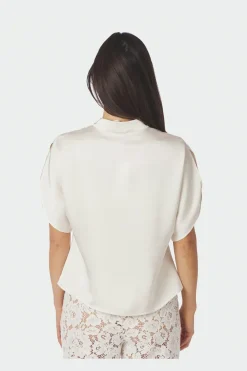 Neo Noir Nnanelle Heavy Sateen Blouse 168286 | T-Shirts & Toppar