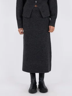 Neo Noir Nnashanti Knit Skirt 161724 | Kjolar