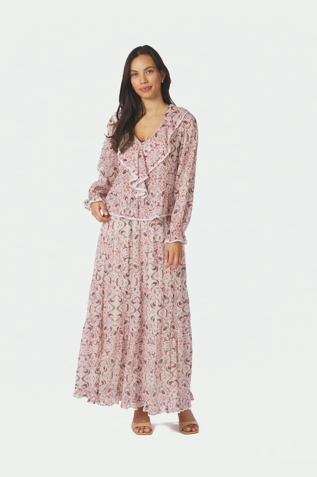 Nnasta Paisley Dance Skirt 168990