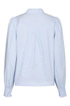 Neo Noir Nnastrida Stripe Stone Blouse 167292 | Blusar & Skjortor