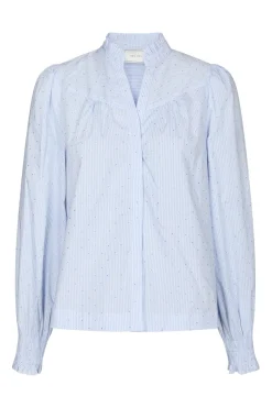 Neo Noir Nnastrida Stripe Stone Blouse 167292 | Blusar & Skjortor
