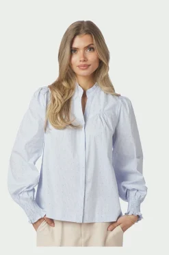Neo Noir Nnastrida Stripe Stone Blouse 167292 | Blusar & Skjortor