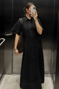 Neo Noir Nnballi Denim Dress 163548 | Klänningar