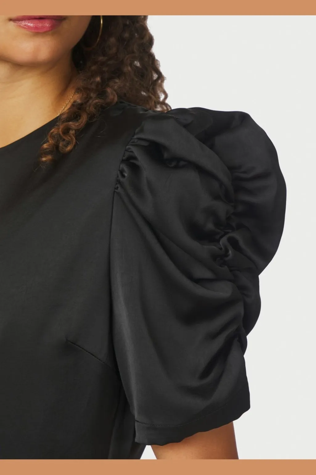Nnbenua Heavy Sateen Blouse 167069