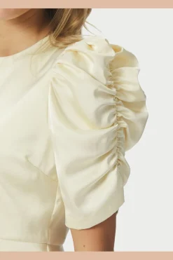 Nnbenua Heavy Sateen Blouse 167069