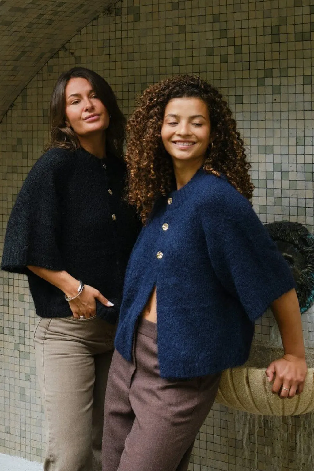 Nnbenuta Fluffy Knit Cardigan 165816