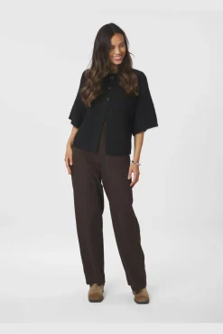 Neo Noir Nnbenuta Fluffy Knit Cardigan 165816 | Cardigans