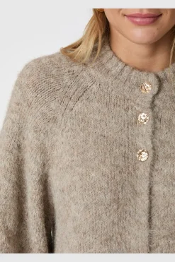Nnbenuta Fluffy Knit Cardigan 165816