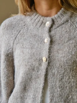 Nnbenuta Fluffy Knit Cardigan 165816