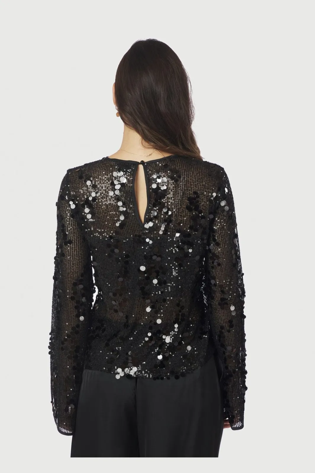 Neo Noir Nnblake Sequins Blouse 167011 | Blusar & Skjortor