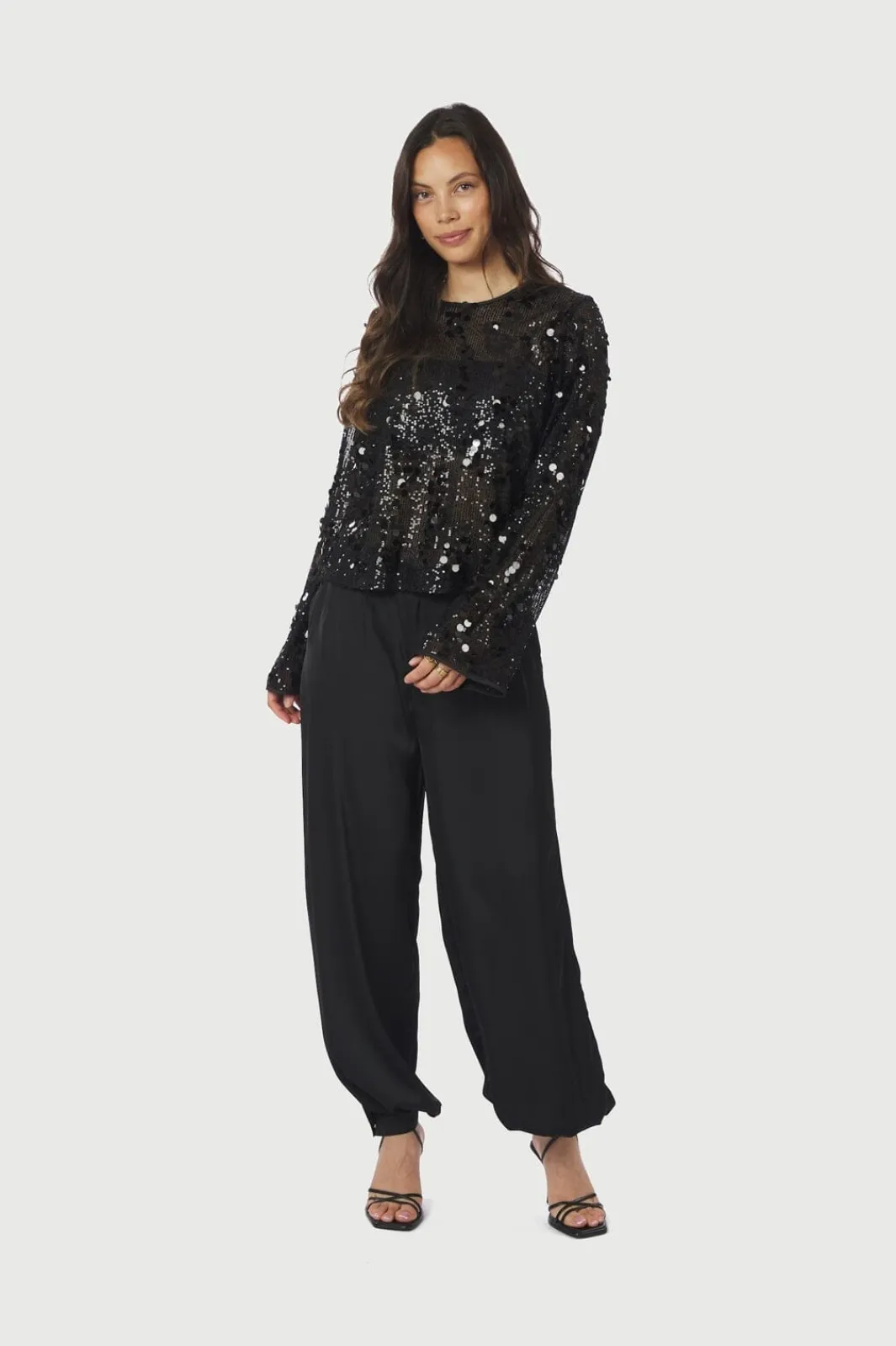 Neo Noir Nnblake Sequins Blouse 167011 | Blusar & Skjortor