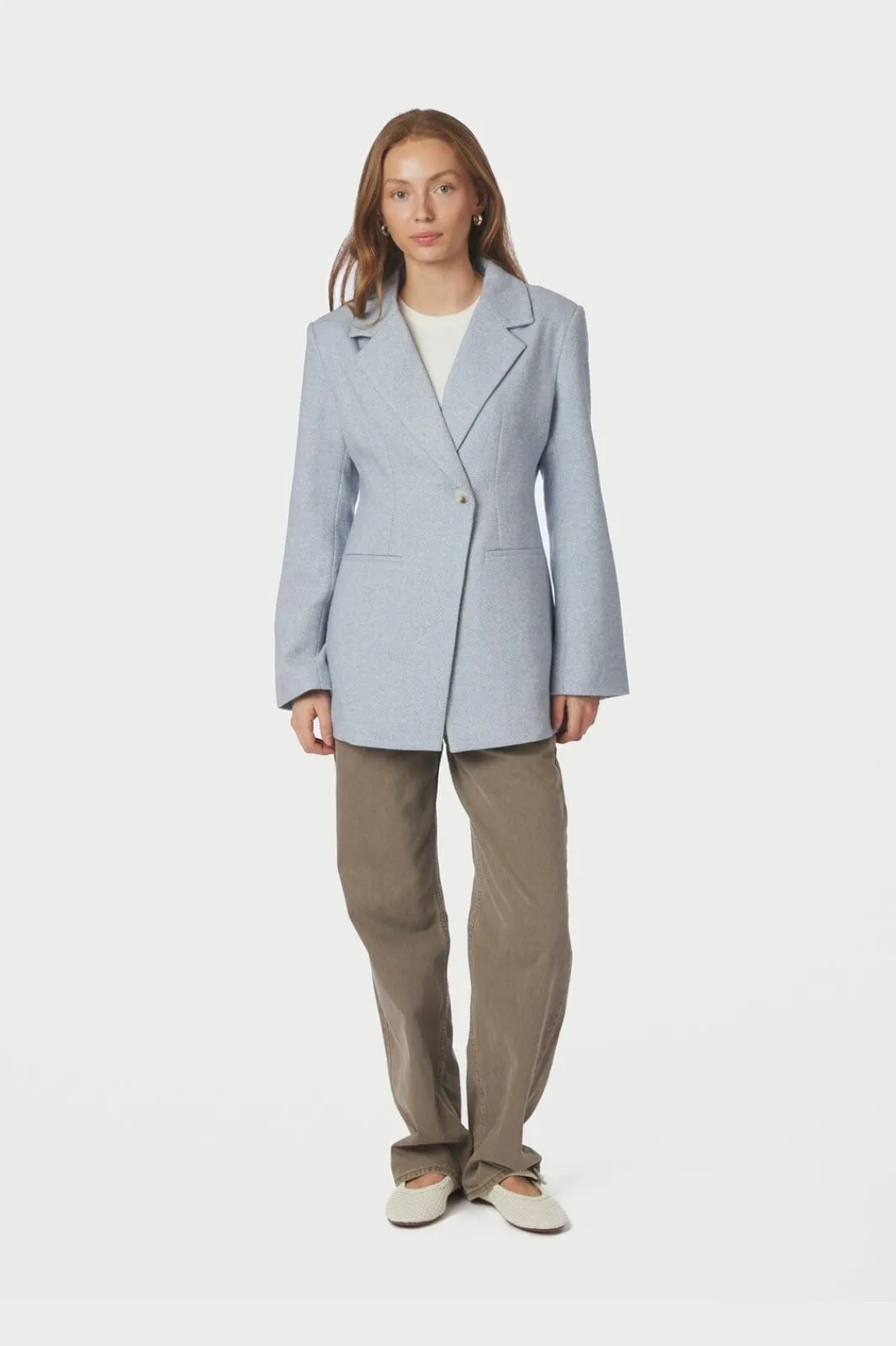 Neo Noir Nnbowie Herringbone S Blazer 167664 | Blazers