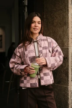Nncalah Square Mix Jacket 164793