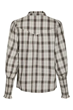 Nncamisa Big Check Blouse 166886