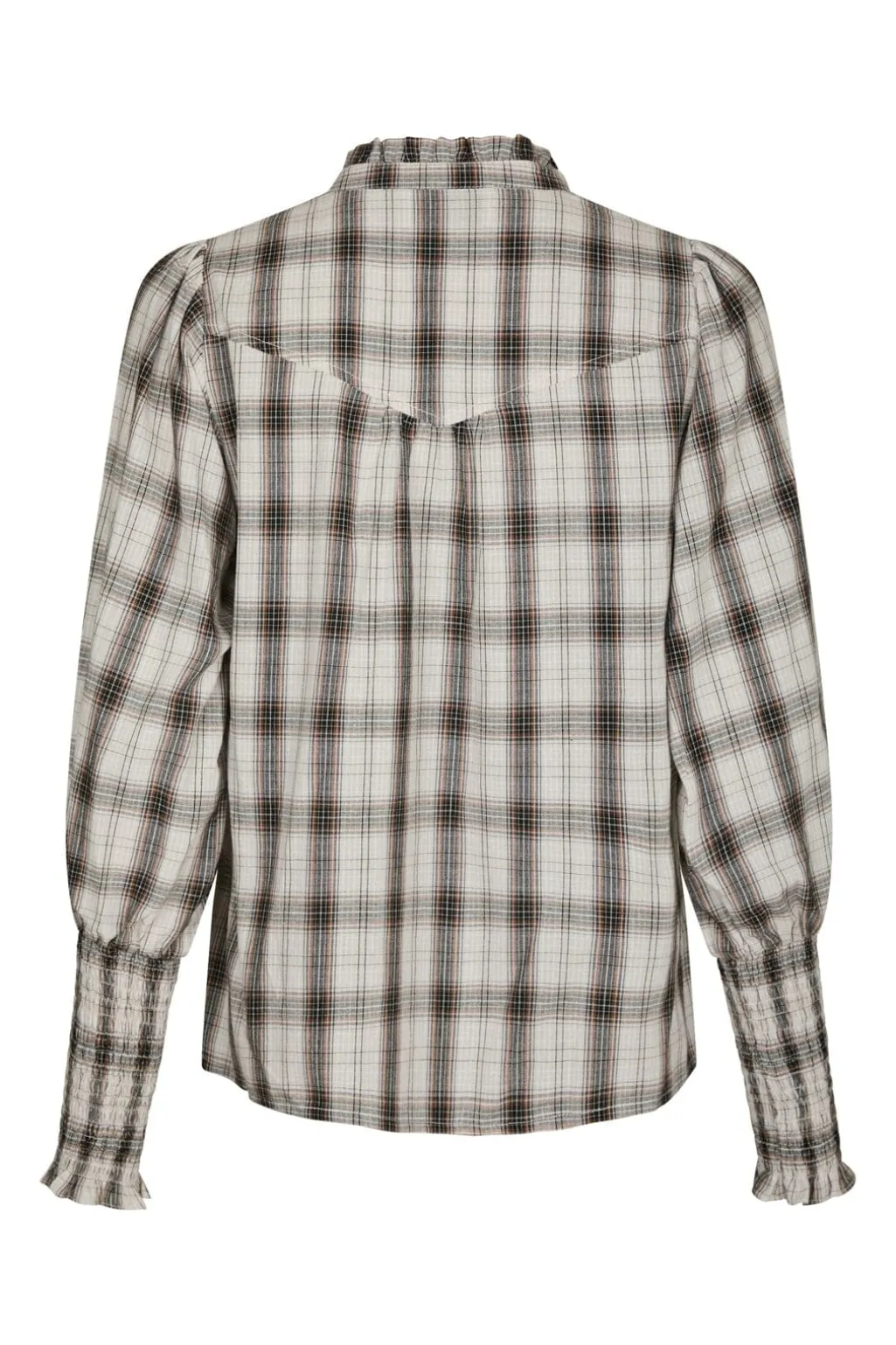 Nncamisa Big Check Blouse 166886