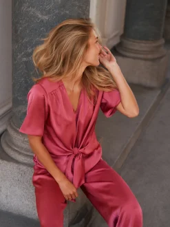 Neo Noir Nncasadia Heavy Sateen Blouse 165695 | T-Shirts & Toppar