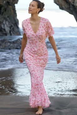 Neo Noir Nncelesse Flower Fade Dress 169331 | Klänningar