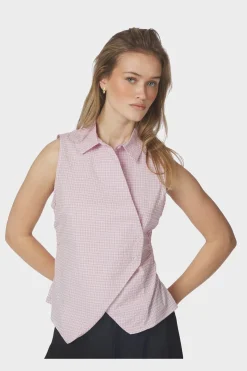 Neo Noir Nncelest Check Top 169021 | T-Shirts & Toppar