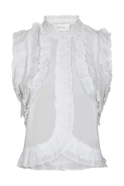 Neo Noir Nncelia Ruffle Top 168323 | T-Shirts & Toppar
