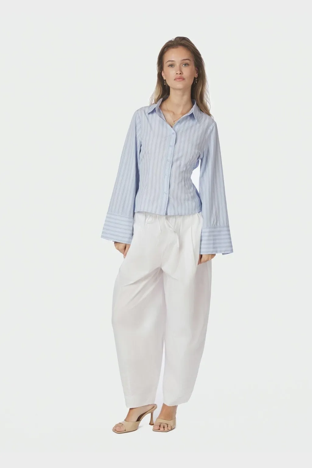 Nnclarida Double Stripe Shirt 168388